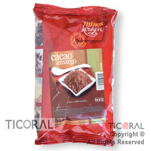 CACAO AMARGO ALPINO  X 600GR LODISER x 1
